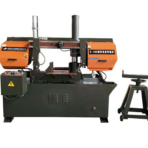 角度帶鋸床的使用制作原理