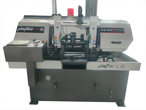 金鋒鋸業(yè)數(shù)控帶鋸床—讓金屬切割變“簡單”